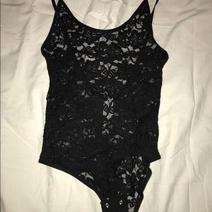 forever 21 lace body suit